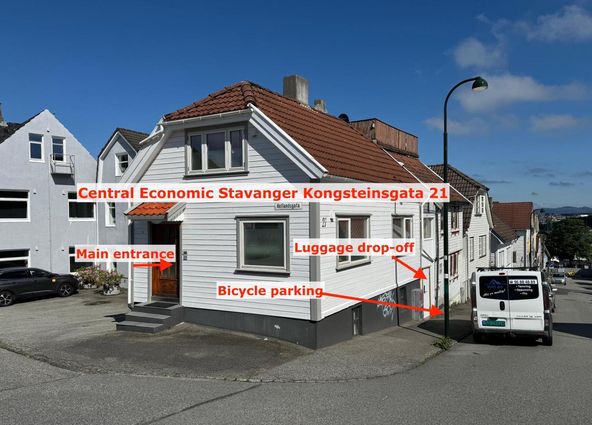 Central Economic Stavanger Kongsteinsgata エクステリア 写真